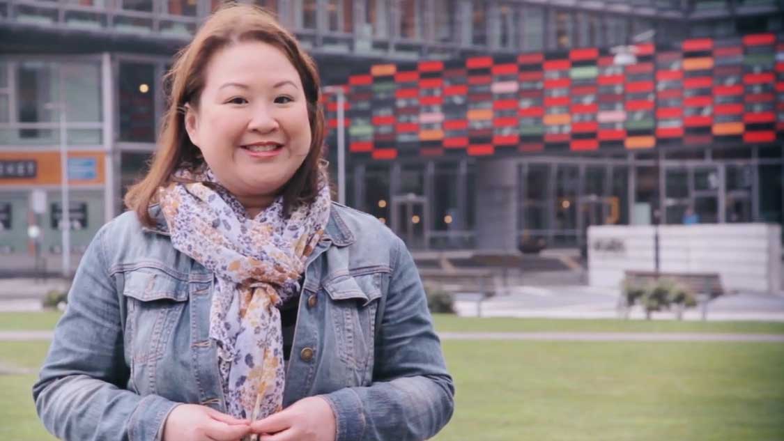 University of Gothenburg student from Singapore Teri-Anne Brink still frame