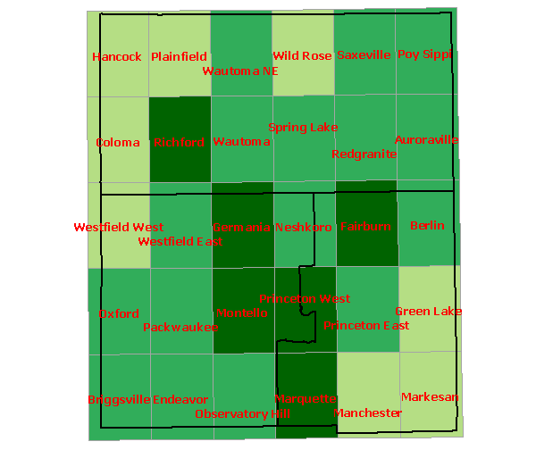 Total Species Region 19 Map