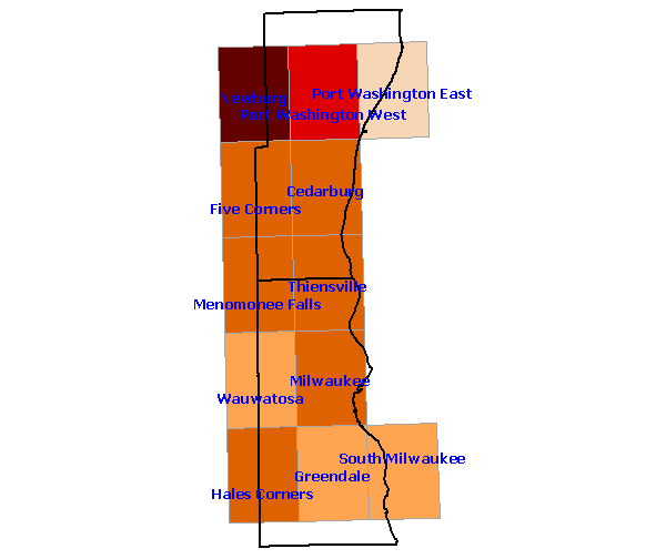 Confirmed Species Region 24 Map