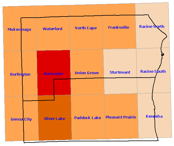Confirmed Species Region 25 Map