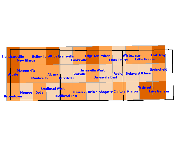 Confirmed Species Region 26 Map
