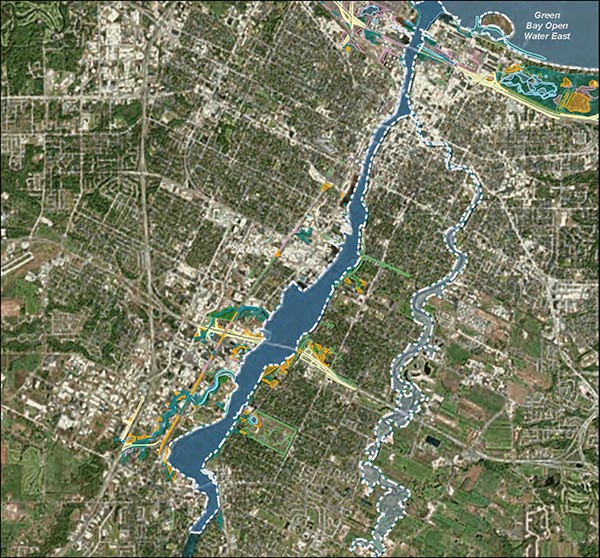 Map of Fox River