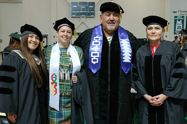 First Nation Graduates at Commencement