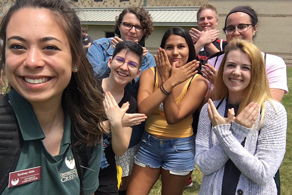 Group of student allies